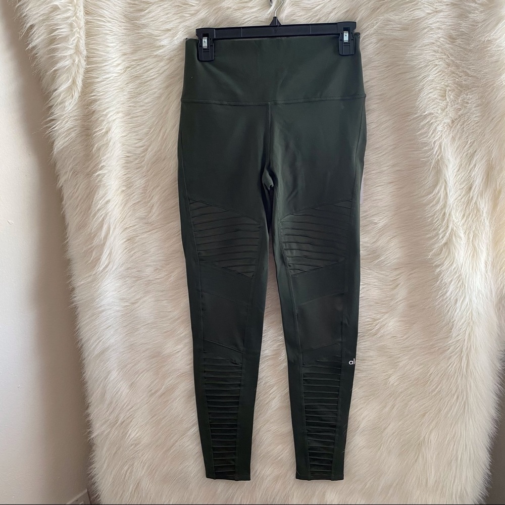 Alo Yoga High Waist Moto Leggings